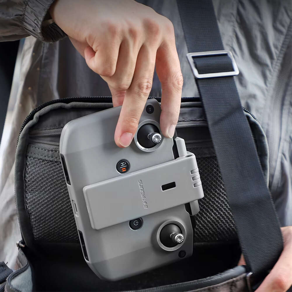 Grey - Sunnylife RC-N3 N2 N1 Remote Control Foldable Tablet Holder Clip Support Mount Lanyard Neck S