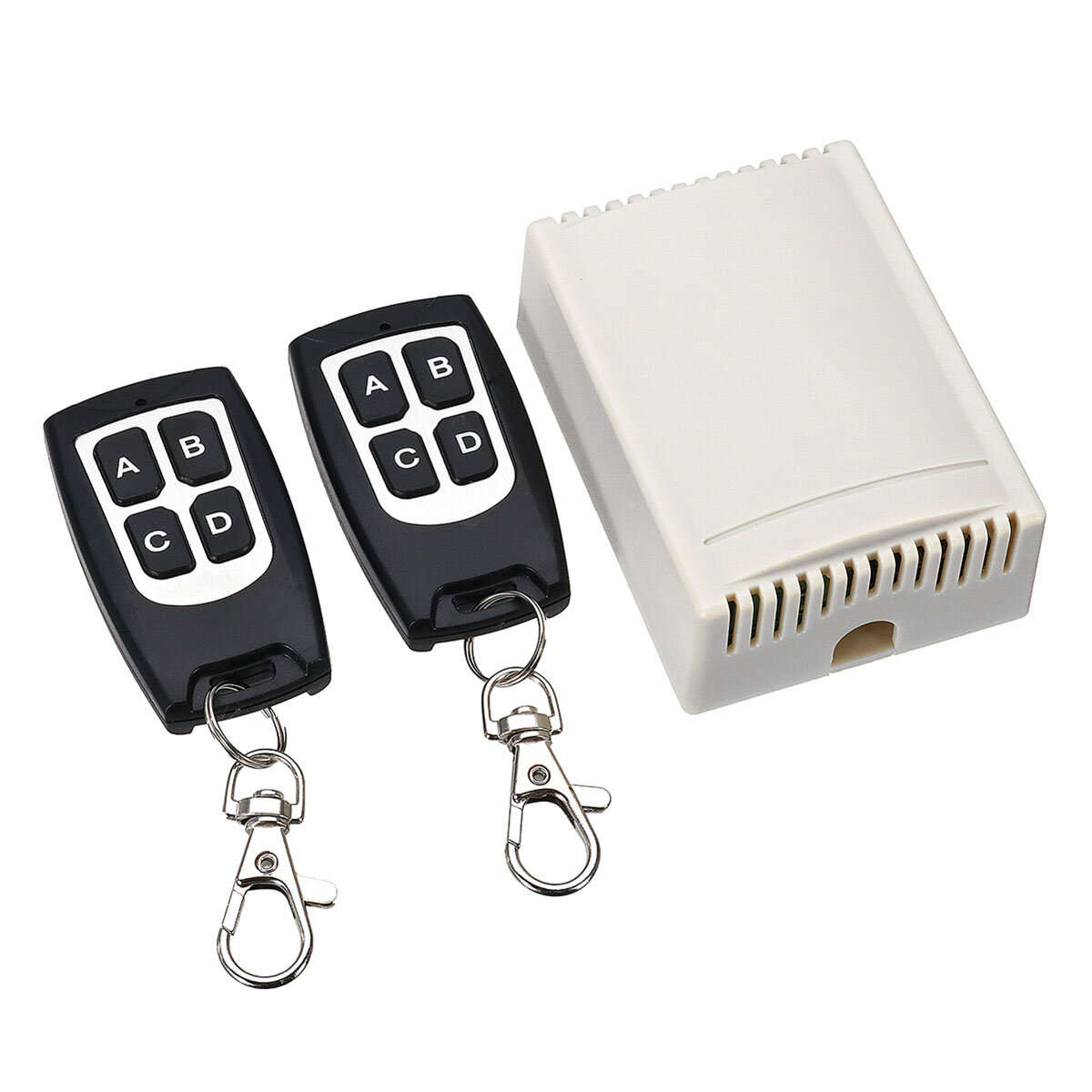 Geekcreit 12V 4CH Channel 433Mhz Wireless Remote Control Switch With 2 Transmitter