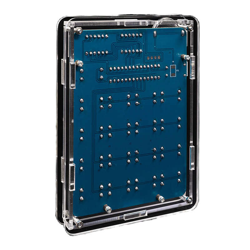 Parts + shell - DIY Electronic Kit Digital Tube Calculator DIY Kits 51 Microcontroller Training Expe