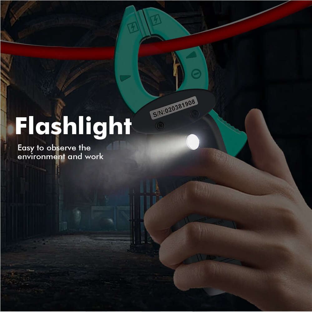 WINAPEX 268B Leakage Current Detect Clamp Meter 0.1mA high resolution True RMS Multimeter AC DC Clam