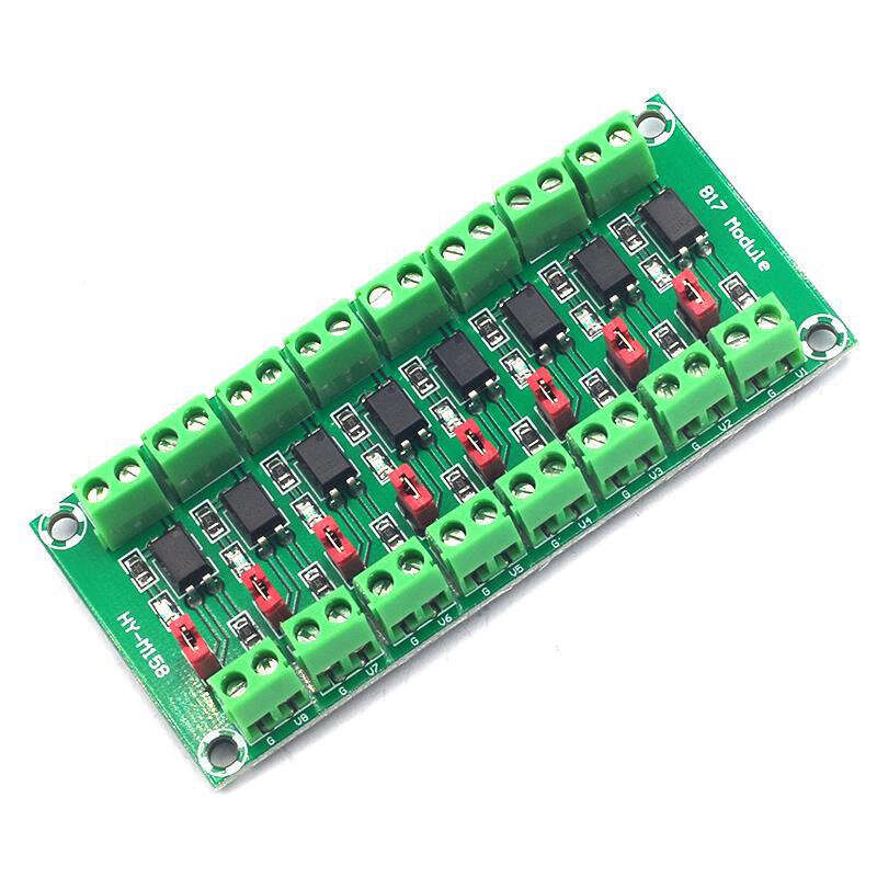 8-way Photoelectric Isolation Module Voltage Isolation Board Control Transfer Drive Board 817 Optoco