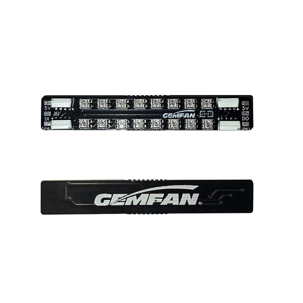 LED 20 - 4PCS GEMFAN LED 08 / LED 20 5V Programmable Arm LED Strip Light / CU Controller Module 2-6S