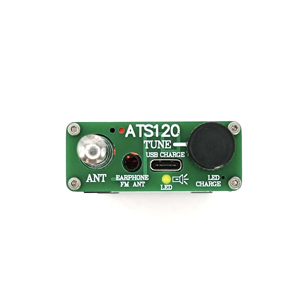 Silver - ATS120 Radio SI4732 ESP32 Bluetooth SSB FM 64-108MHz RDS/AM/LSB/USB Full Band Receiver