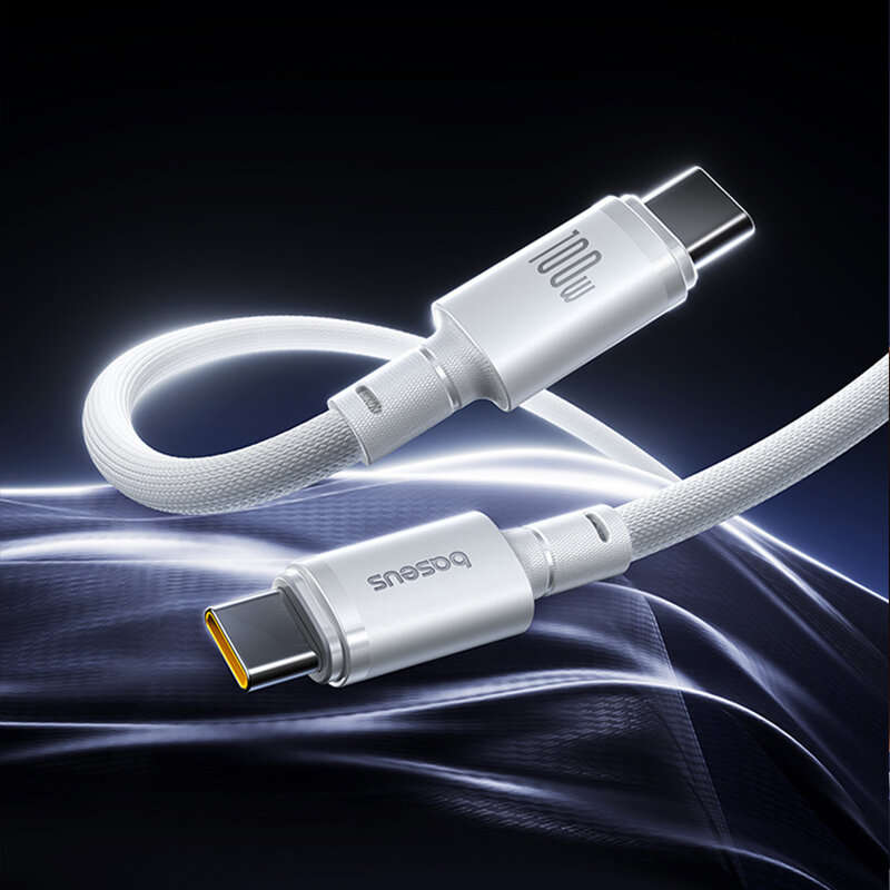 2M - Baseus PD100W Type-C to Type-C Cable PD3.0 Fast Charging Data Transmission Tinned Copper Core L