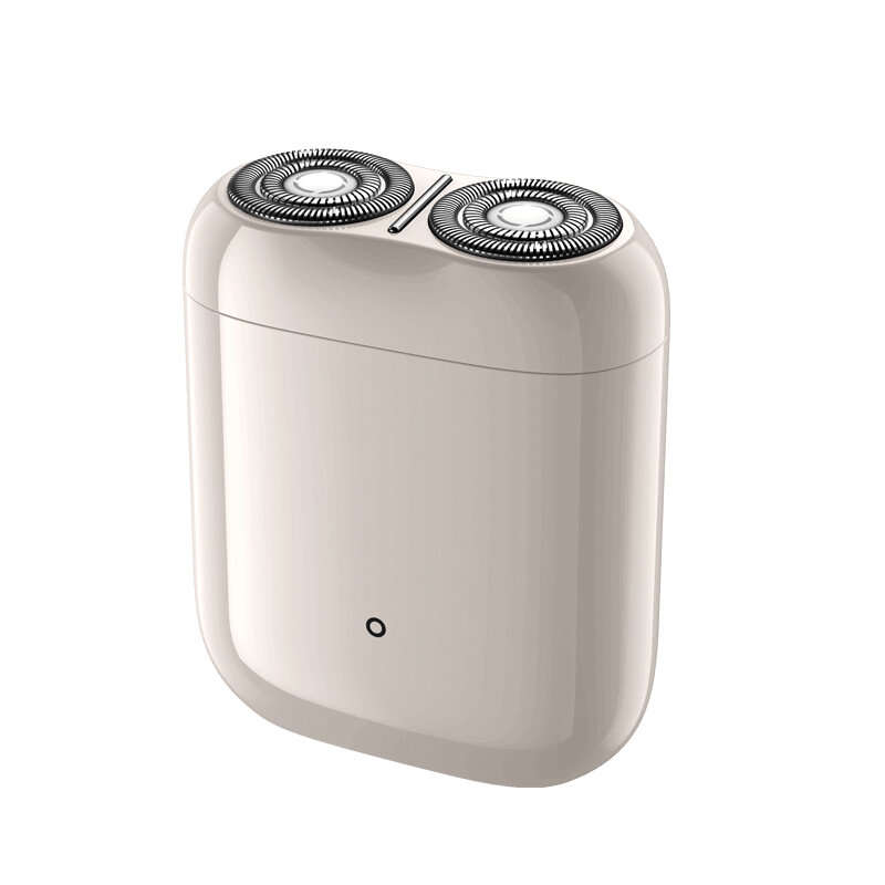 Silver - XIAOMI Mijia S200 Electric Shaver for Men Dual-Ring Blades IPX7 Waterproof Smart Sensor Typ