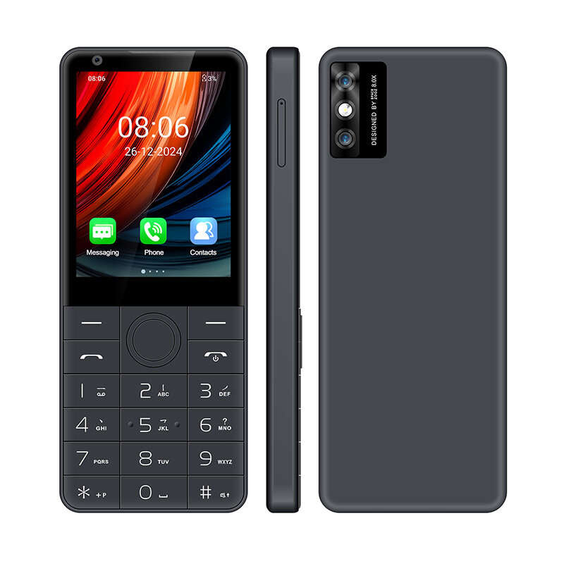 White - DOOV z17 Pro Mini 2.8-inch Android 13 3GB RAM 32GB ROM Dual SIM Unlocked Mobile Phone 2MP+5M