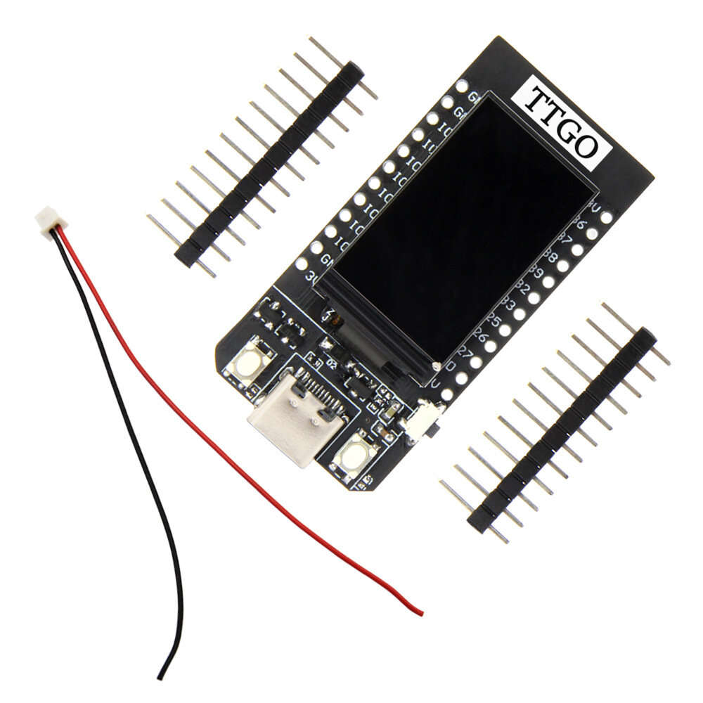 CH9102F 16MB with Shell - LILYGO TTGO T-Display ESP32 CH9102F WiFi bluetooth Module 1.14 Inch LCD De