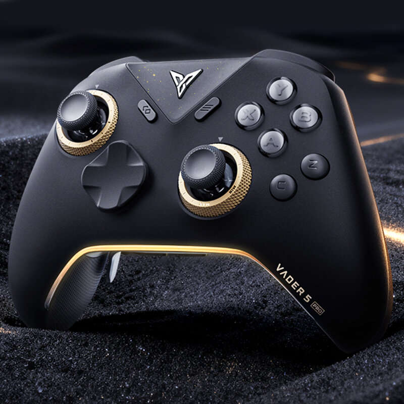 Handle + Black Base - Flydigi Vader5 Pro Tri-mode Gaming Controller Force Adjustment Lever Joystick