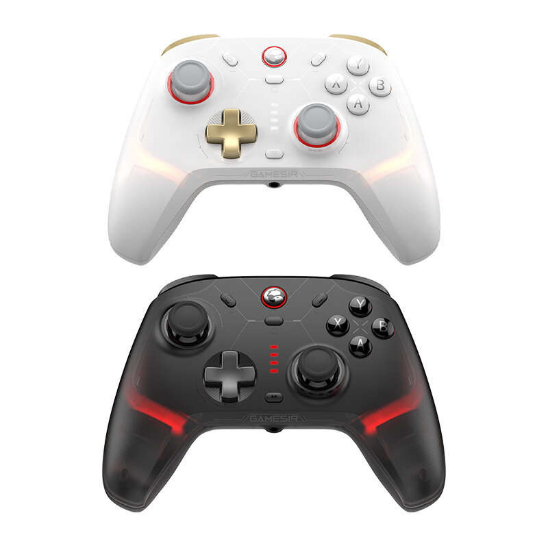 Black Kit Version - GameSir Cyclone 2 Tri-mode RGB Gamepad Hall Effect Joystick and Trigger Six-axis