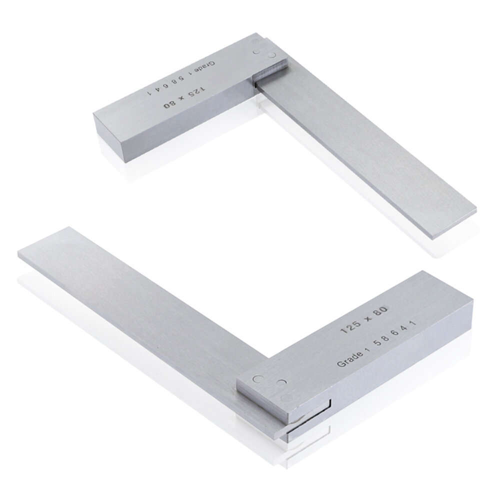 10063mm - Square 90-degree square L-shaped ruler With ground seat hardened steel angle ruler 63x10 8