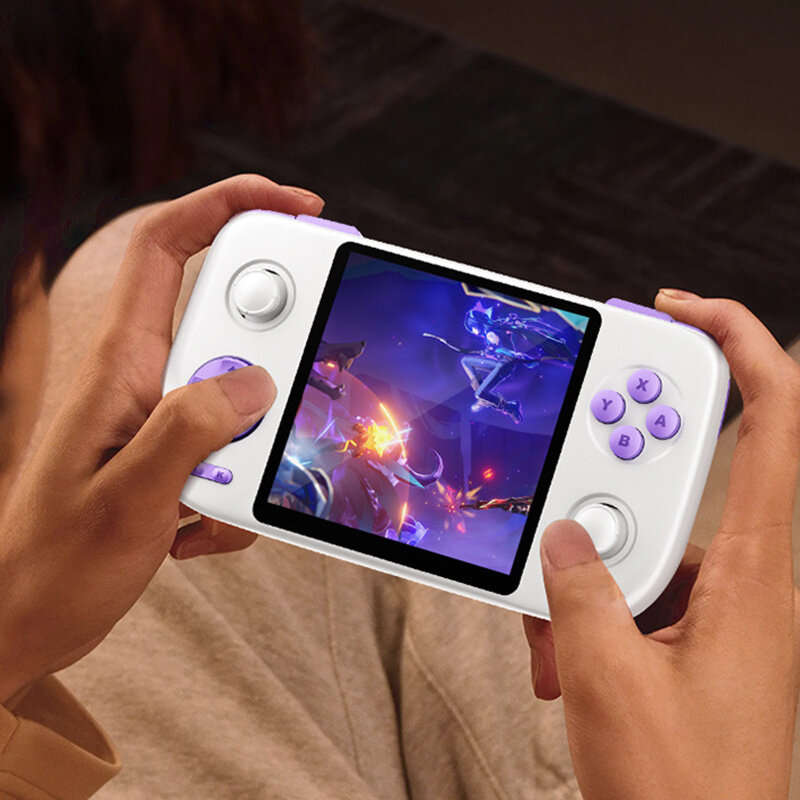 Black - [64G] GAMEMT E3 Vigor Handheld Game Console 5000+ Games 3.95-inch IPS Screen 120Hz 1GB 8GB 5
