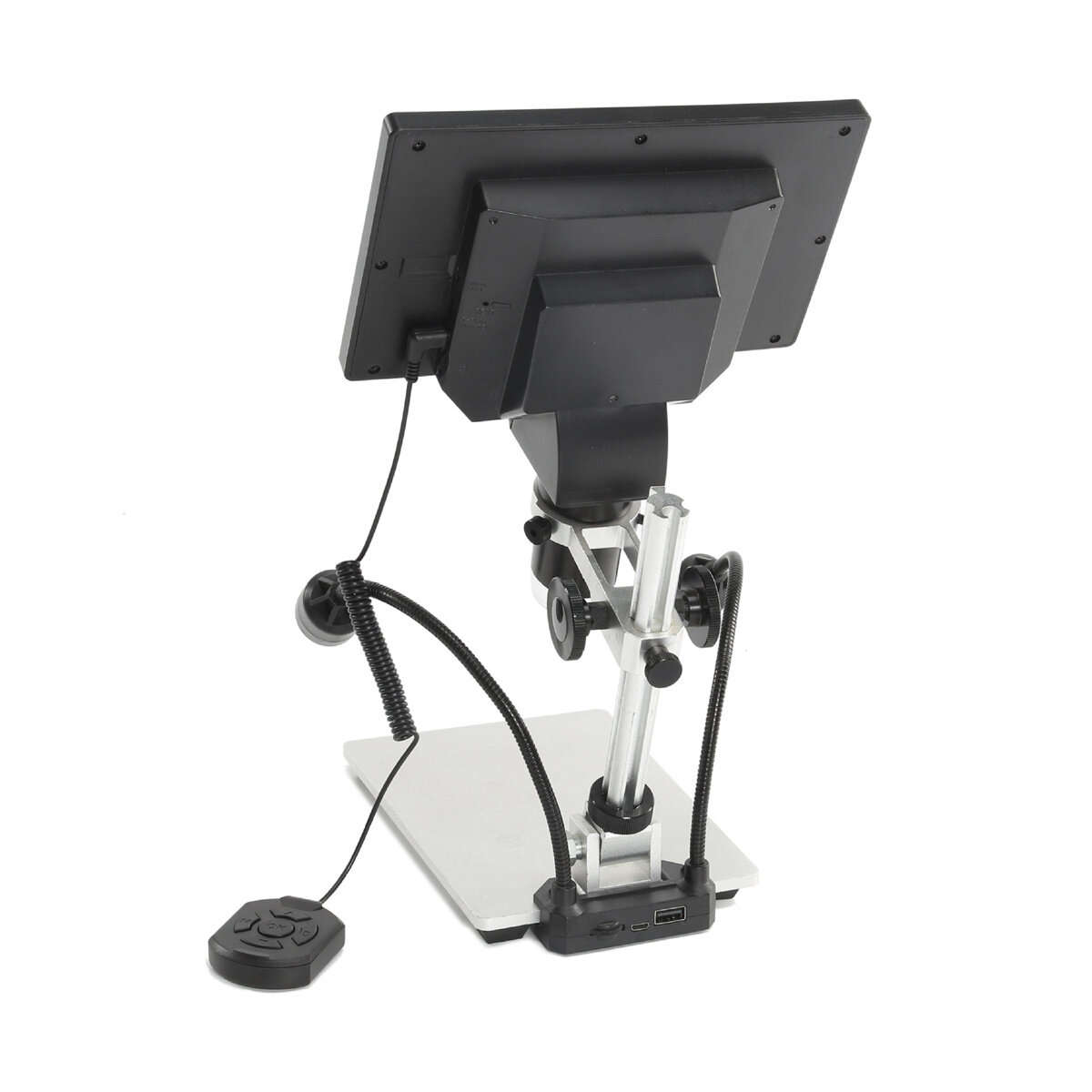 With remote control - MUSTOOL B1200 Digital Microscope 12MP Camera 1200X Magnification Adjustable St