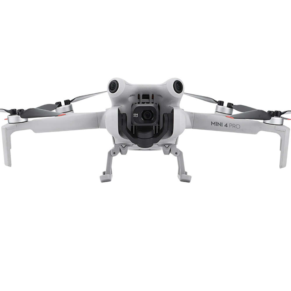 BRDRC Foldable Extended Heighten 25mm Landing Gear Skid Legs Protector Support for DJI Mini 4 PRO RC