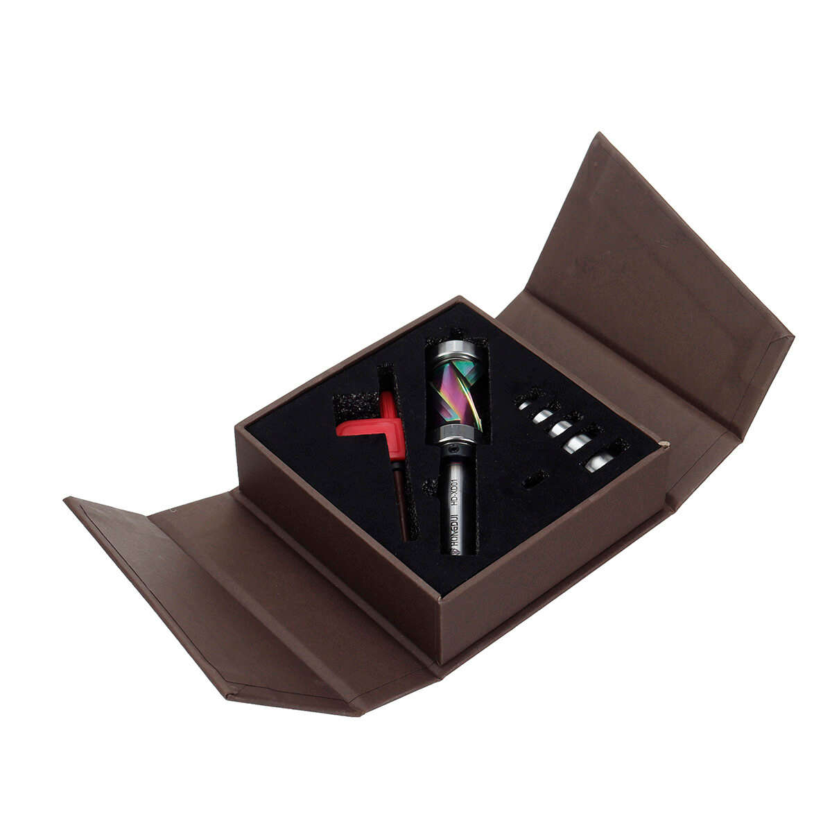 Type-A - HONGDUI Flush Trim Router Bit 1/2 inch Shank 7/8 inch Cutting Diameter Compression Spiral T