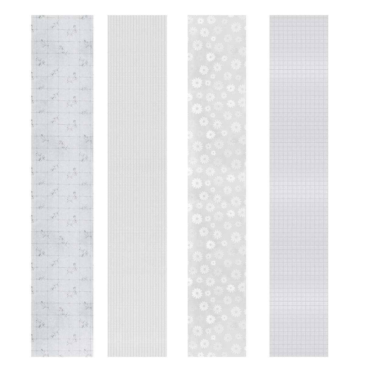 Frosted Privacy Glass Film Cling Anti-UV Cover Door Window Sticker Home Decorations