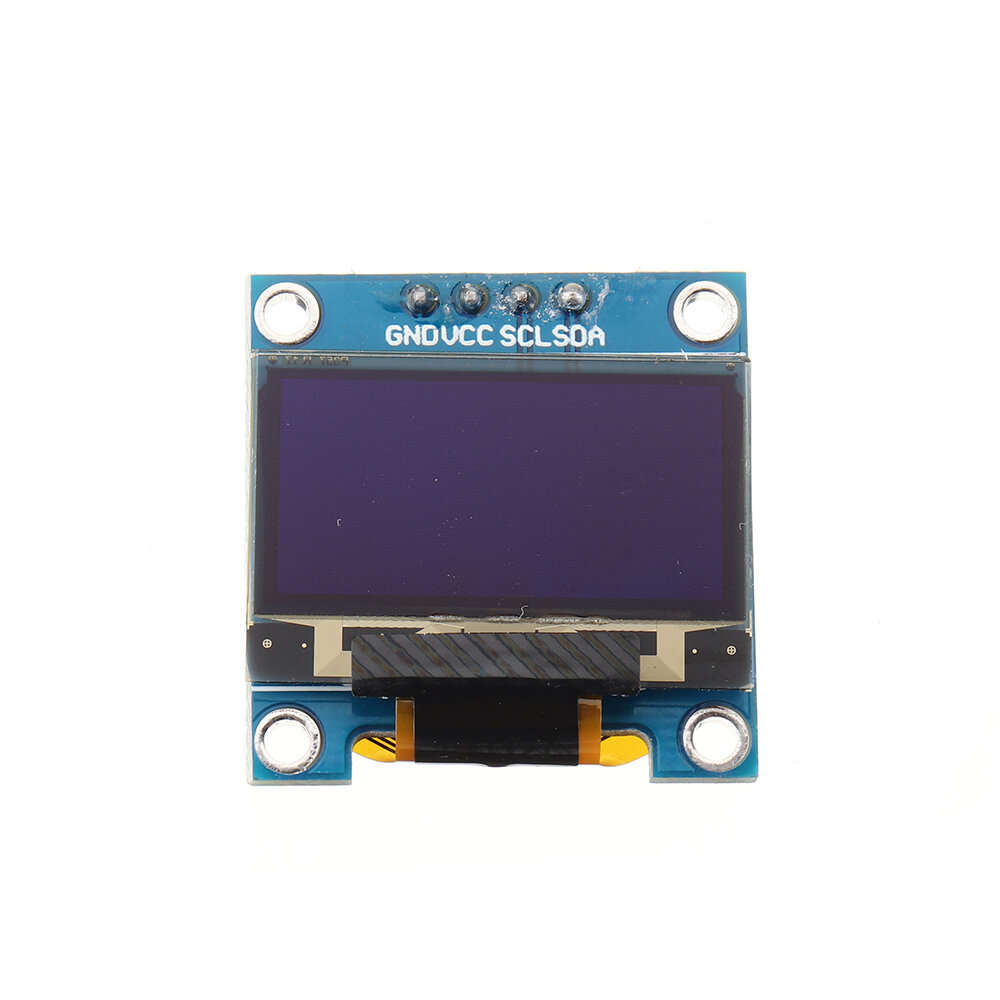 Yellow - Geekcreit 0.96 Inch OLED I2C IIC Communication Display 128*64 LCD Module Geekcreit for Ardu