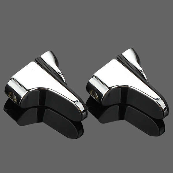 Metal Adjustable Shelf Holder Bracket For Glass or Wood Shelves