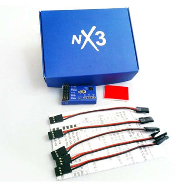 2 pieces - NX3 3D Flight Controller Gyroscope Balance For Fixed-wing Aircraft RC Airplane
