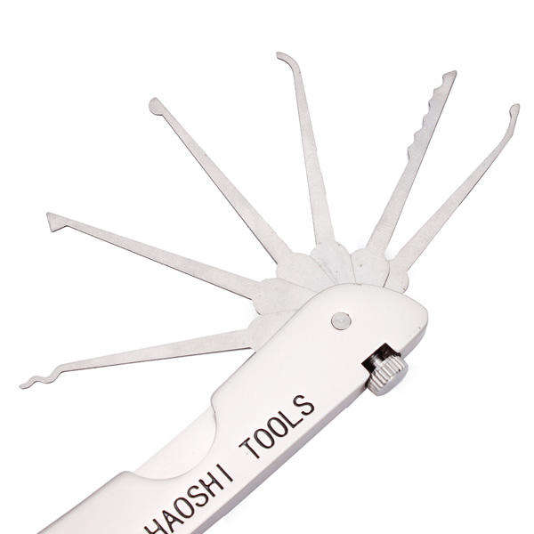 DANIU Foldable Door Lock Opener Locksmith Tool Lock Pick Set