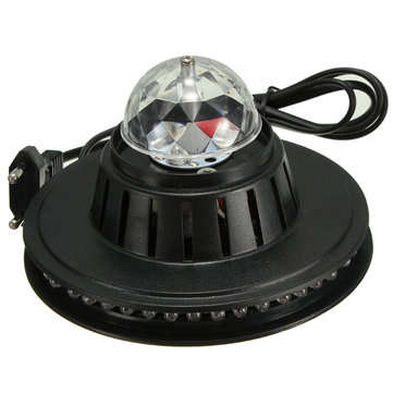 8W Rotating LED Club Disco Party Crystal Magic Ball Stage Effect Light