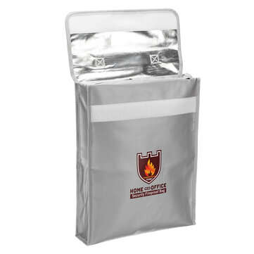 Multi-function Explosion-proof Bag Fireproof Waterproof Lipo Battery Safety Bag Storage Bag 38*28*6.