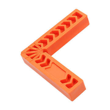 Drillpro 12Pcs 90 Degree Right Angle Auxiliary Locator 3/4/6 Inch Woodworking Tools Plastic Clamp Sq