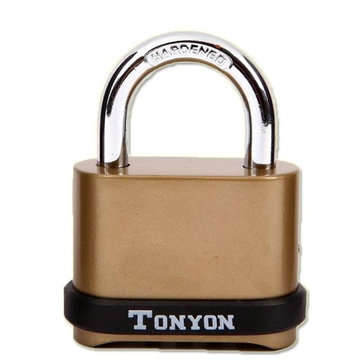 4 Digit Password Padlock Security Door Lock Waterproof Outdoor 10000 Combinations