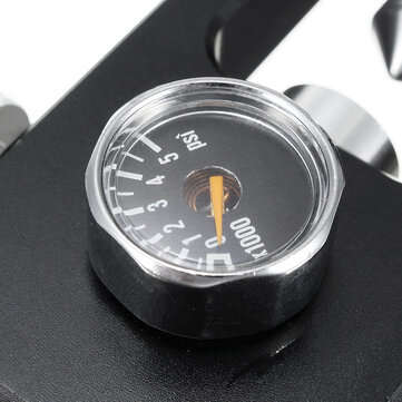 4500PSI Paintball PCP Refill Adaptor Diving Scuba Oxygen Tank Fill Station With 10" Stainless Braide