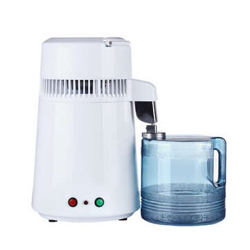 AC110V / 220V Housing Use Pure Water Distiller 4L Distilled Water Machine Distilla... (PLUG: USPLUG)