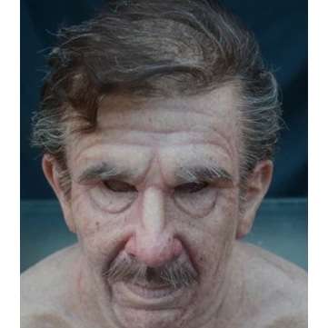 Christmas Cosplay Rubber Old Man Mask Realistic Scary Latex Mask Horror Headgear Co... (COLOR1: #11)