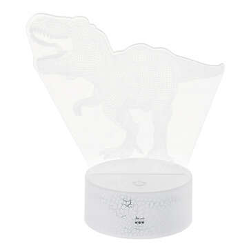 3D Dinosaur Night Light 16 Million Light Colors Toys Remote Control+Smart Touch Dimmable Christmas T