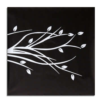 3Pcs Wall Decorative Paintings Abstract Wood Canvas Print Art Pictures Frameless Wall Hanging Decor