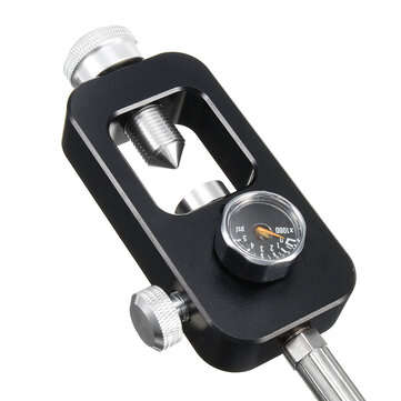 4500PSI Paintball PCP Refill Adaptor Diving Scuba Oxygen Tank Fill Station With 10" Stainless Braide