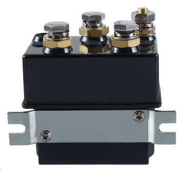 Black 12V DC 500Amp 1500lb 4x4 Heavy Duty Winch Relay Solenoid