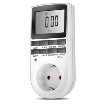 Plug-in 24h Digital Electronic Timer Switch Socket Automation Programmable (PLUG: USPLUG)
