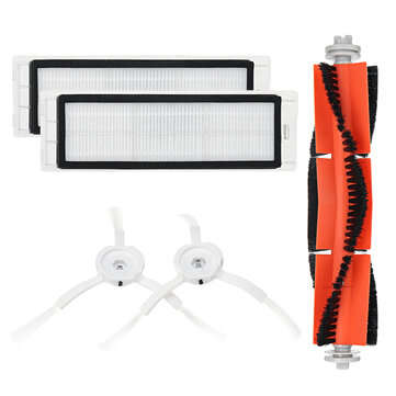 Main Brush Filters Side Brushes Accessories For XIAOMI MI Robot Roborock S5 S6 Vacuum Home Applicanc