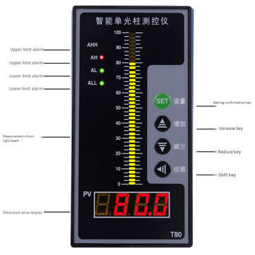 4-20MA Level Sensor Liquid Sensor Water Level Display Instrument / Beam Digital Display Control Inst
