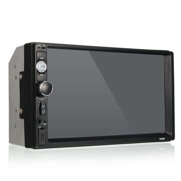 7010B 7 Inch Car MP5 Player Stereo Radio 2DIN FM USB AUX HD bluetooth Touch Screen with Backup Camer