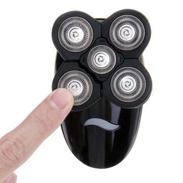 5 In 1 5Head 4D Electric Men Bald Shaver Razor Hair  Clipper