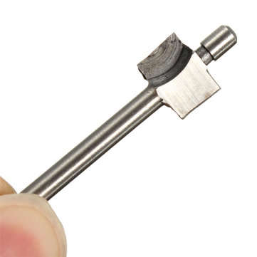 10pcs 1/8 Inch Shank High Speed Steels Trimming Cutter Router Bit Woodworking Tool