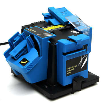 96W 220-240V Electric Multifunctional Knife Sharpener Planer Milling Scissors Drill Bit Grinding Mac