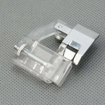 Home Snap On Adjustable Bias Binder Presser Foot Feet for Sewing Machines