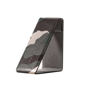 ROCK Universal Foldable Magnetic Mobile Phone Holder PU Leather Desktop Stand for ... (COLOR: GREEN)