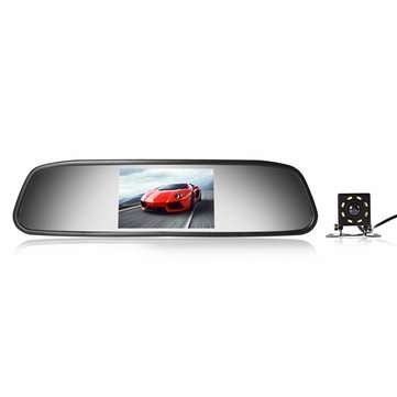 Kelima 4.3 Inch Wireless Rear View Mirror Backup Monitor Display