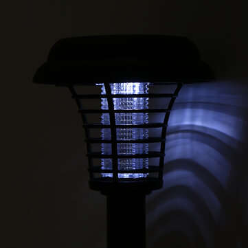 LED Solar Powered Mosquito Killer Light Outdoor Courtyard Rainproof Garden Home Lawn Lamp