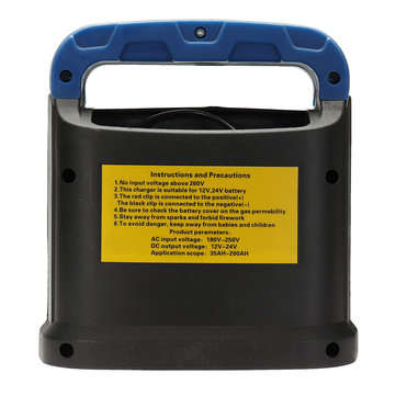 12V/24V 350W Intelligent Pulse Repair Charger Digital Display Charger Battery