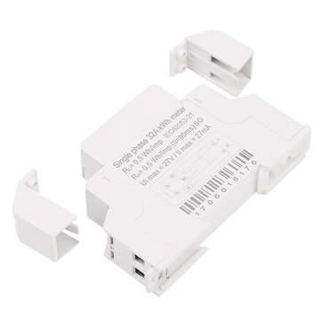 DDS518C Din Rail Single Phase Energy Meter 5-32A AC 230V Analog Counter Electricity Power Consumptio