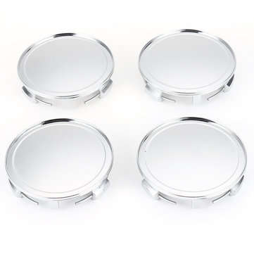 4pcs 75mm/ 69mm Sliver Car Auto Wheel Center Hub Cover Cap For Benz SLK A Class