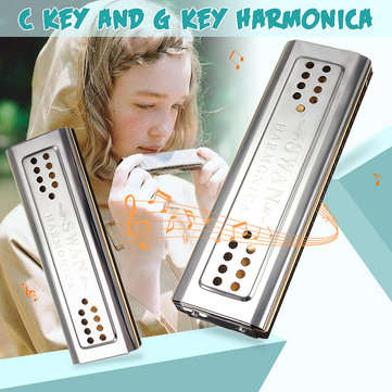 Swan SW24-12 24 Holes Double Sided Key C G Harmonica