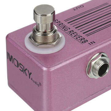 MOSKY MP-51 Spring Reverb Mini Single Guitar Effect Pedal True Bypass Guitar Parts & Accessories